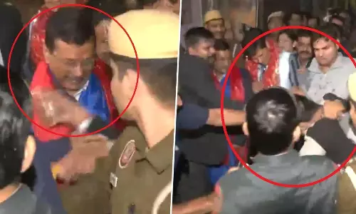 Liquid thrown at Kejriwal: Delhi Police, agencies grill accused
