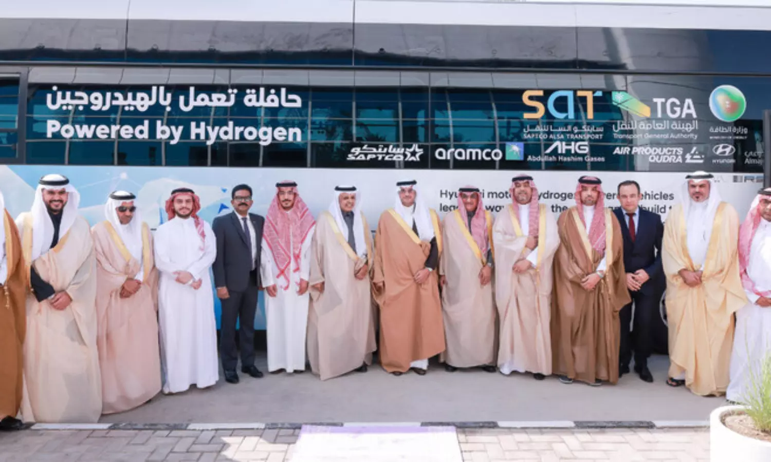 Saudi Arabia launches first hydrogen-powered bus