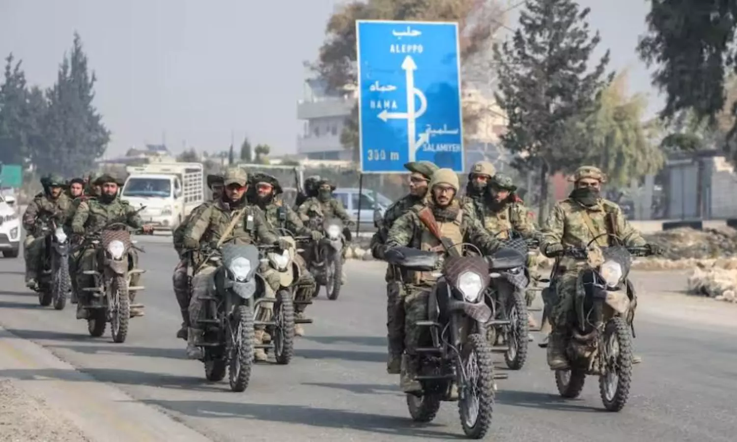 Syrian rebels enter Damascus, President Bashar Assad flees country