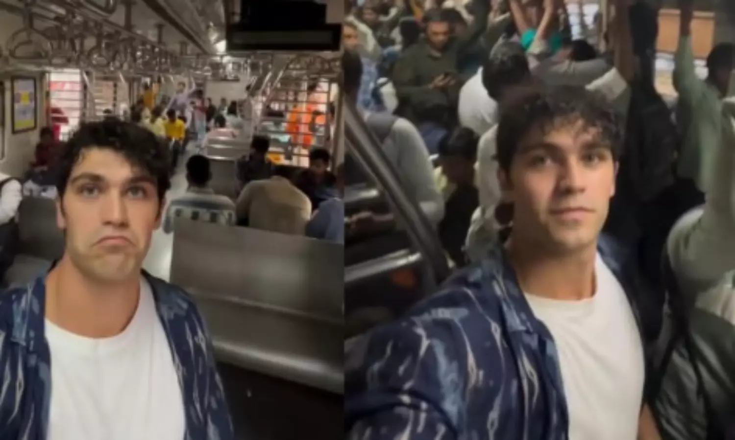 Irish vlogger’s remarks about Mumbai local train goes viral