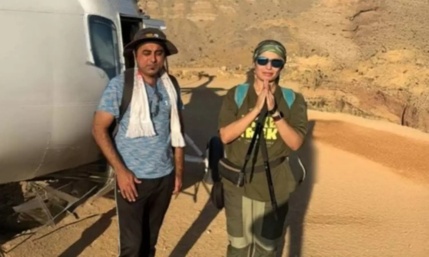 RAK police rescue two tourists stranded in mountain