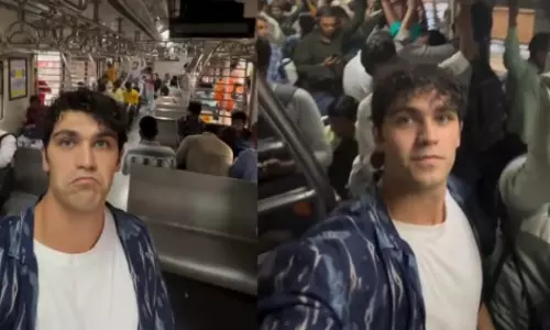 Irish vlogger’s remarks about Mumbai local train goes viral