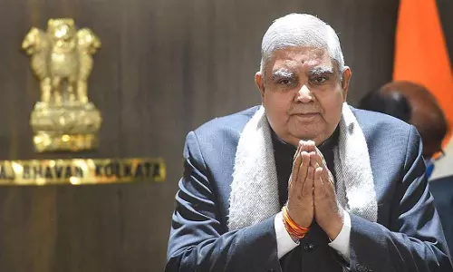 Opposition submits notice for no-confidence motion against VP Dhankhar