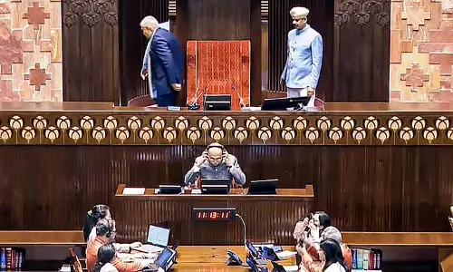 Amid opposition protest over no-confidence motion against Dhankhar, RS adjourned for a day