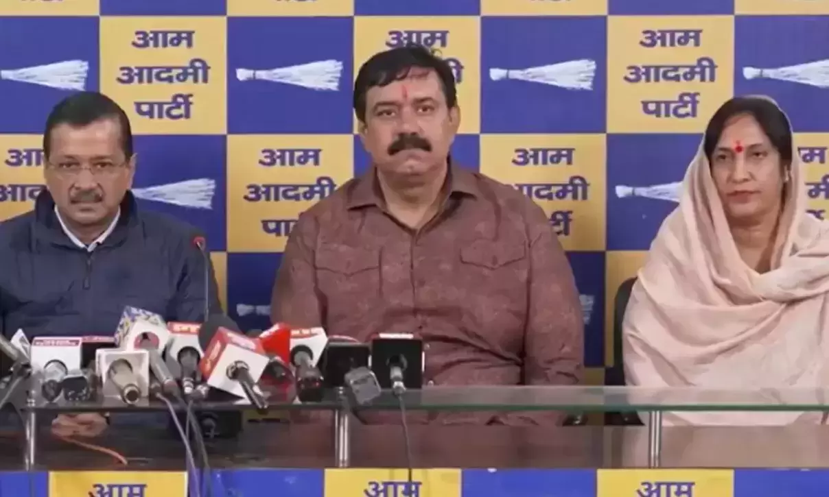 BJP leader, wife join AAP ahead of Delhi assembly polls