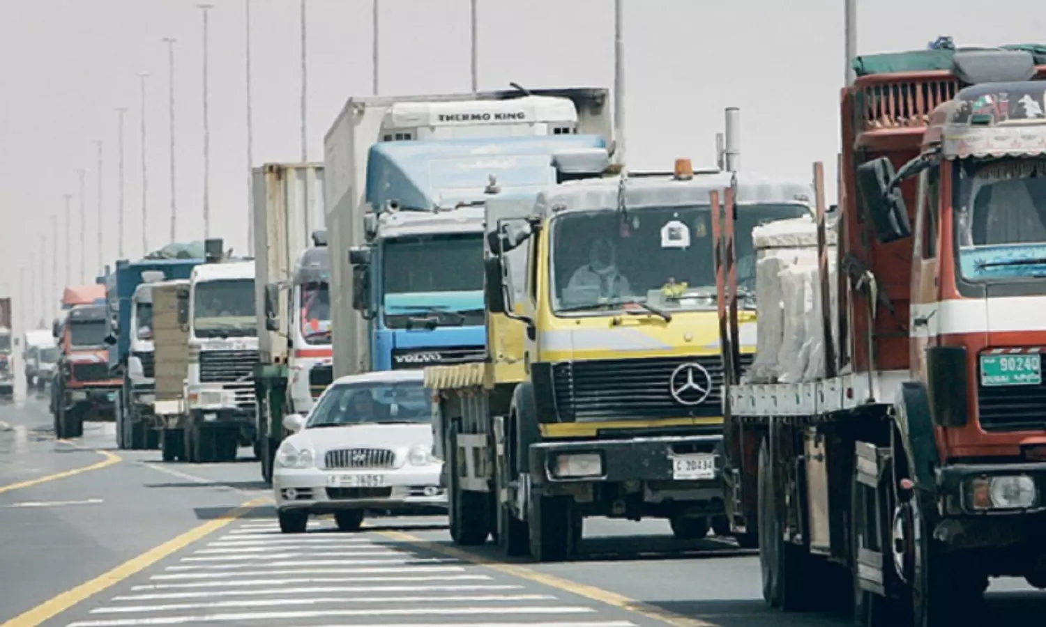 Dubai imposes evening truck ban on Emirates road stretch starting 2025