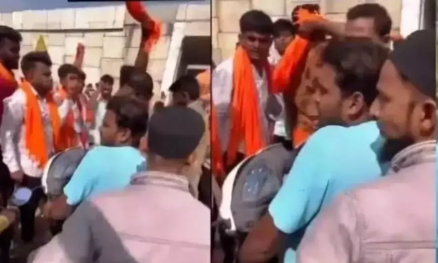 Hanuman Jayanti: extremists force Muslims to chant Jai Shri Ram