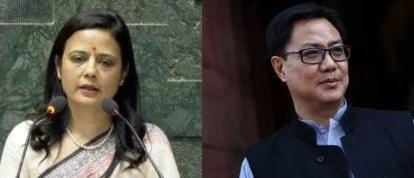 Mahua Moitra moves notice to begin proceedings against Minister Kiren Rijiju