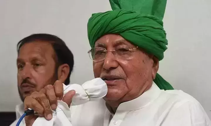 Jat leader & ex-Haryana CM Om Prakash Chautala passes away