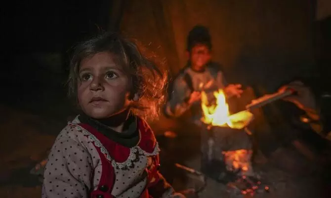 Gaza faces harsh winter: Palestinians fight to stay warm amid crisis