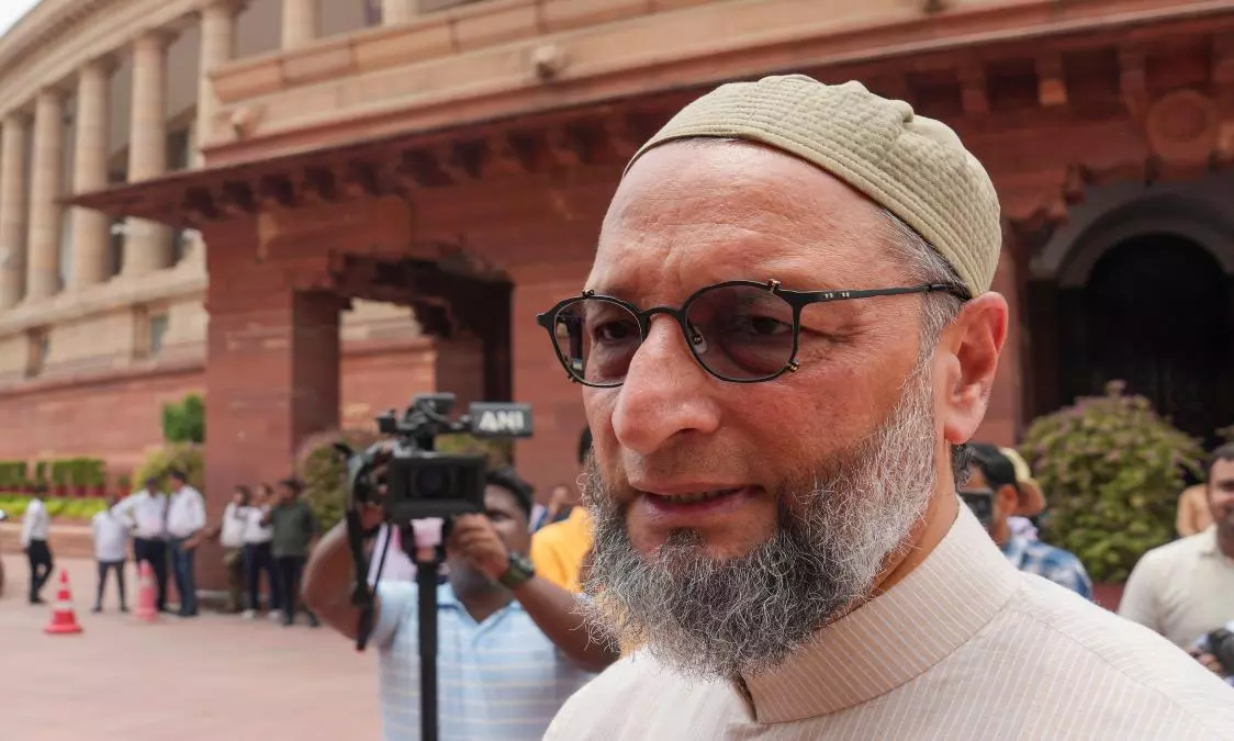 Owaisi summoned for raising ‘Jai Palestine’ slogan in Parliament