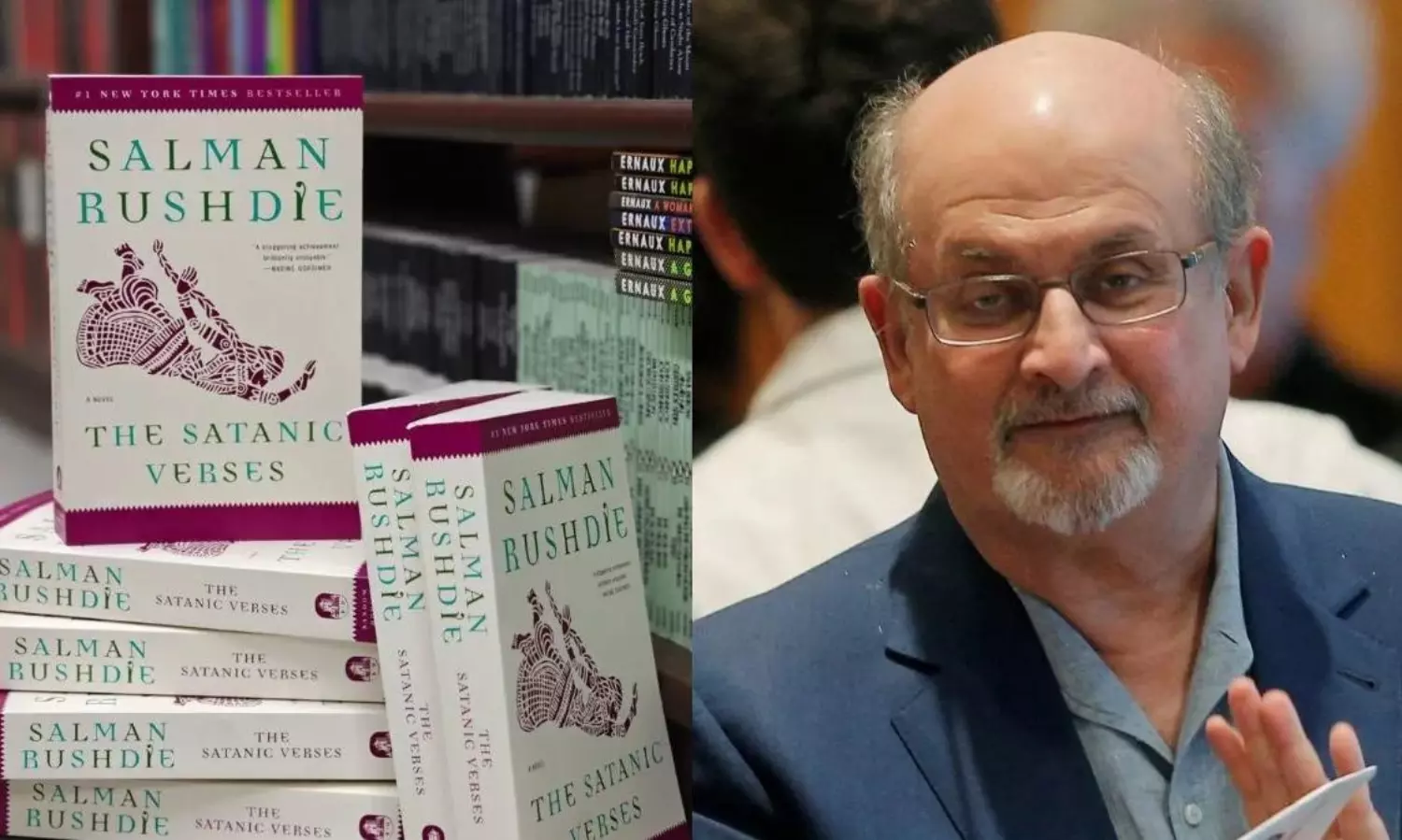 Rushdie’s ‘The Satanic Verses’ back on sale; Muslim groups seek ban re-imposition