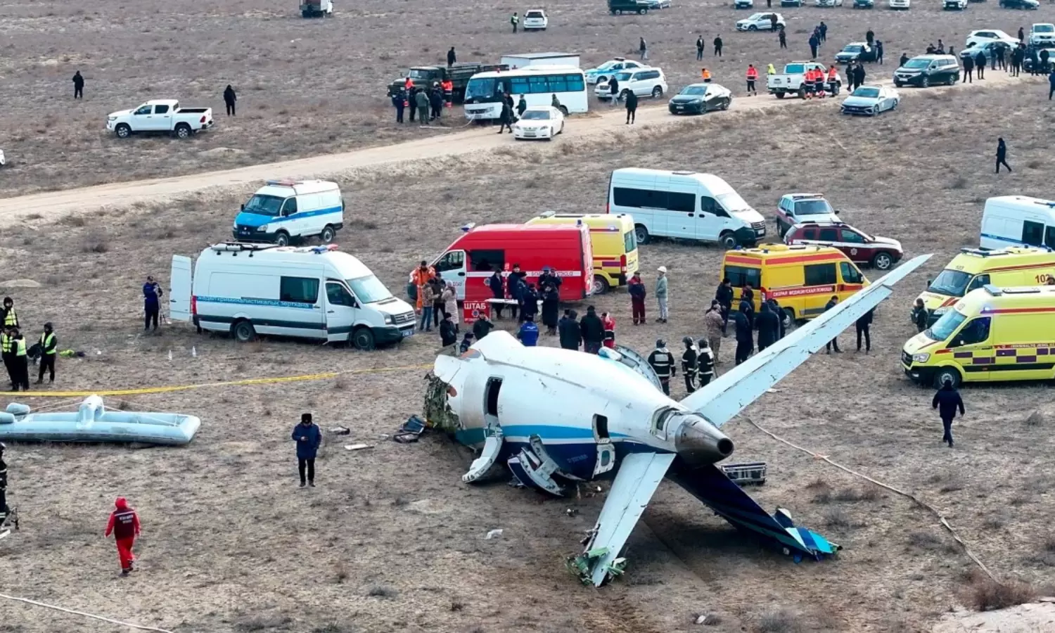 29 survivors, 38 killed as plane crashes in Kazakhstan