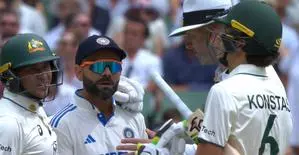 Kohli to be fined for on-field altercation with Konstas at MCG