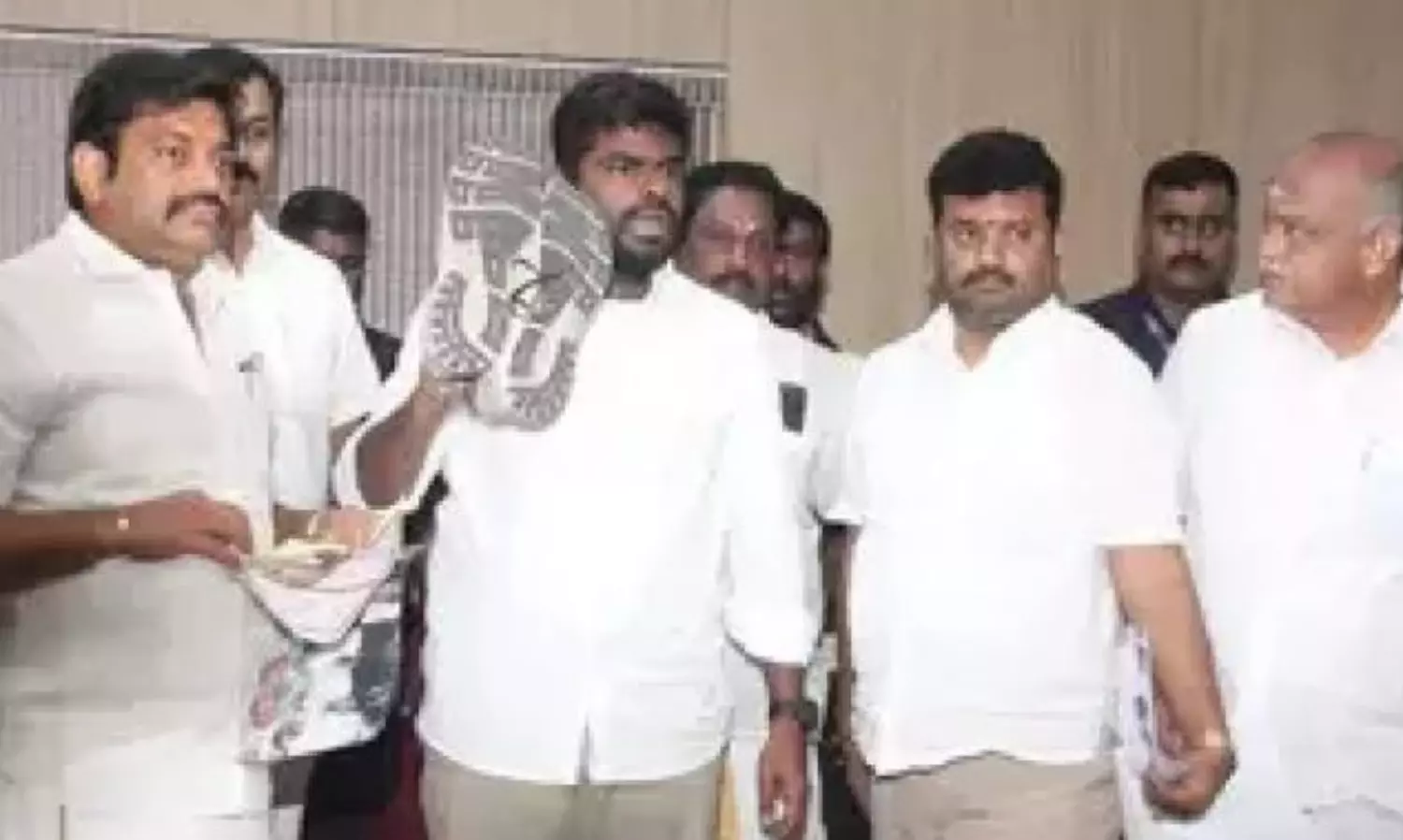 Wont wear slippers till DMK rule in TN ends, says Annamalai