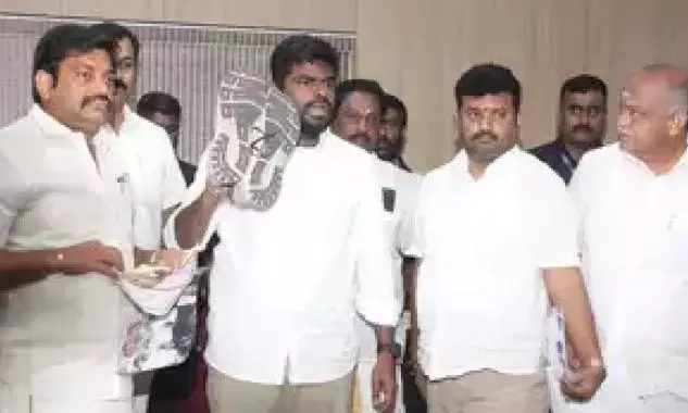 Wont wear slippers till DMK rule in TN ends, says Annamalai