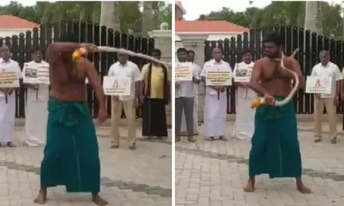 Annamalai whips himself seeking justice in Anna University sexual assault case