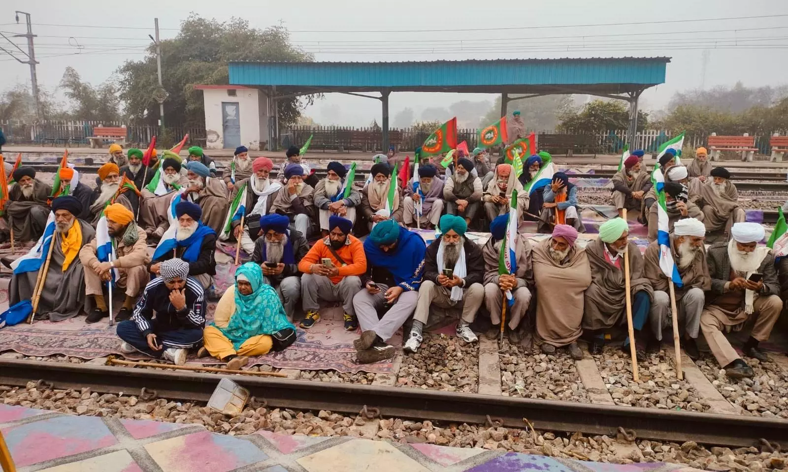 Punjab shutdown: farmers block roads, trains disrupted