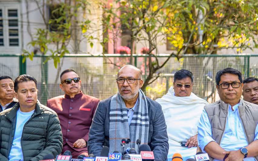 Manipur CM Biren Singh says sorry for unrest, promises peaceful 2025