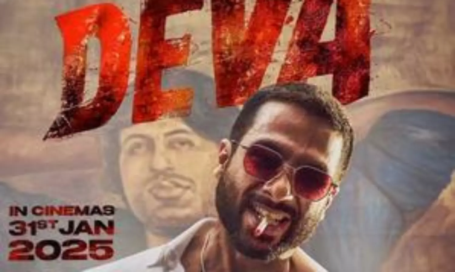 ‘Deva’ poster promises another chilling performance from Shahid Kapoor