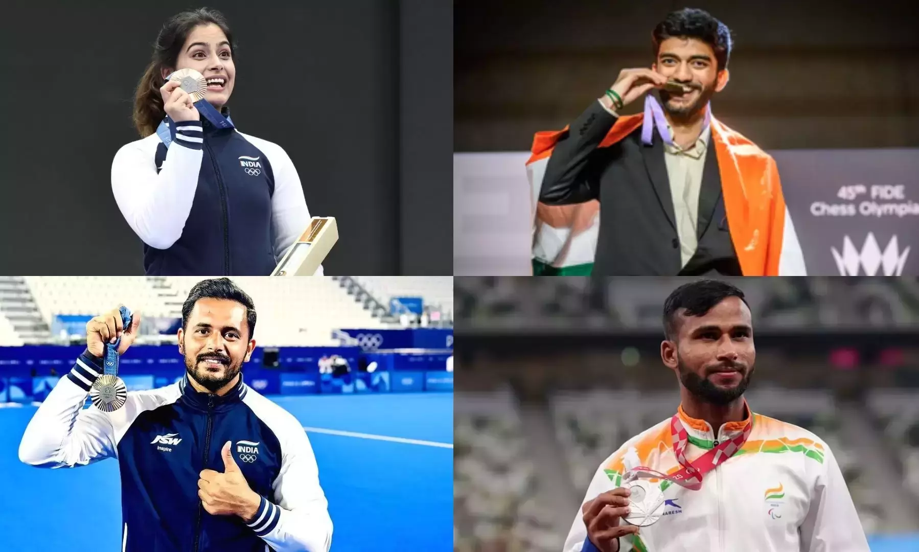 Gukesh, Manu, Harmanpreet, Praveen picked for Khel Ratna Award 2024