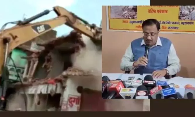 UP police file FIR against 26, including ex-magistrate, for journalist’s house demolition