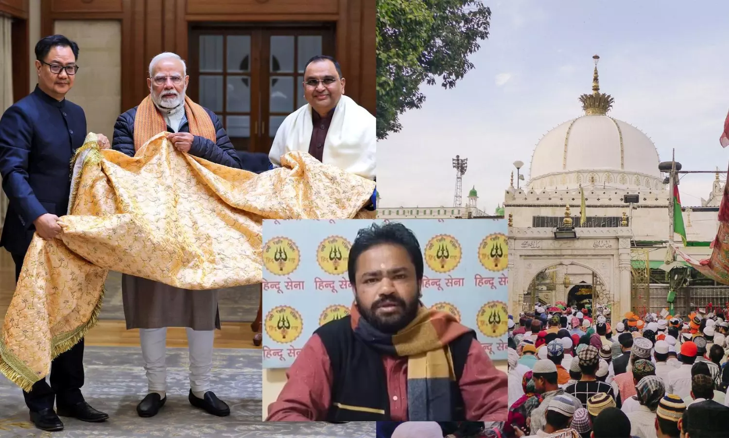 Hindu Sena chief files plea to prevent PM Modi from offering chadar to Ajmer Sharif