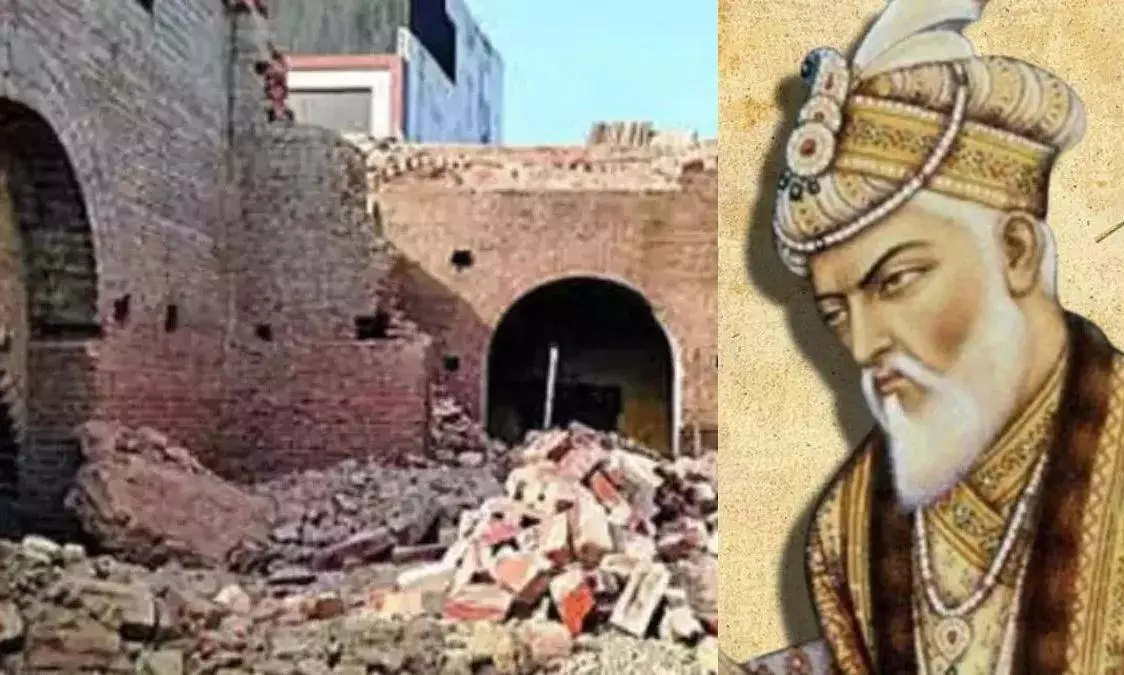 Mubarak Manzil, Aurangzeb’s haveli, demolished in Agra despite ASI protection