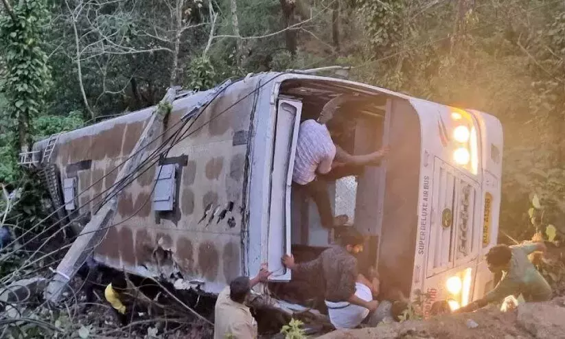 Kerala transport bus falls into gorge in Idukki, killing 4; 2 critical