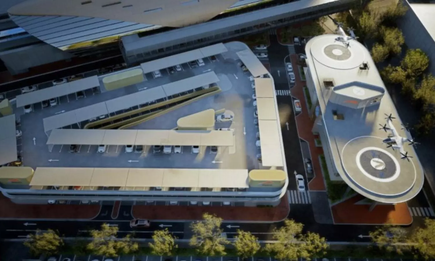 UAE announces first flying taxi station near Dubai airport