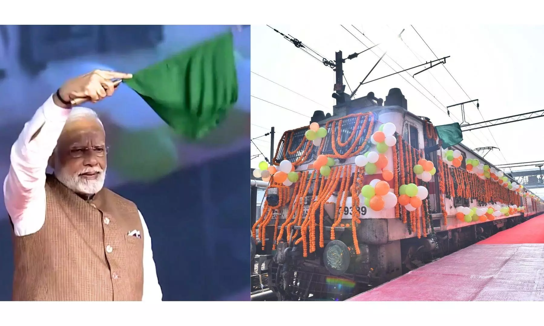 PM Modi flags off Pravasi Bharatiya Express; special train for NRIs