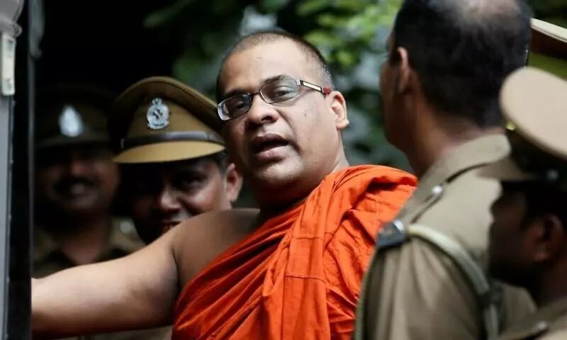 Sri Lankan Buddhist monk Gnanasara sentenced to nine months for insulting Islam