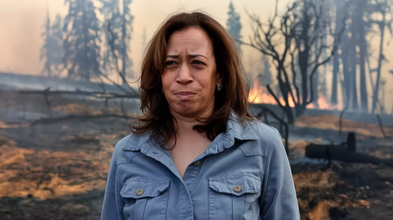 California fires: VIP residences including Kamala Harris under threat