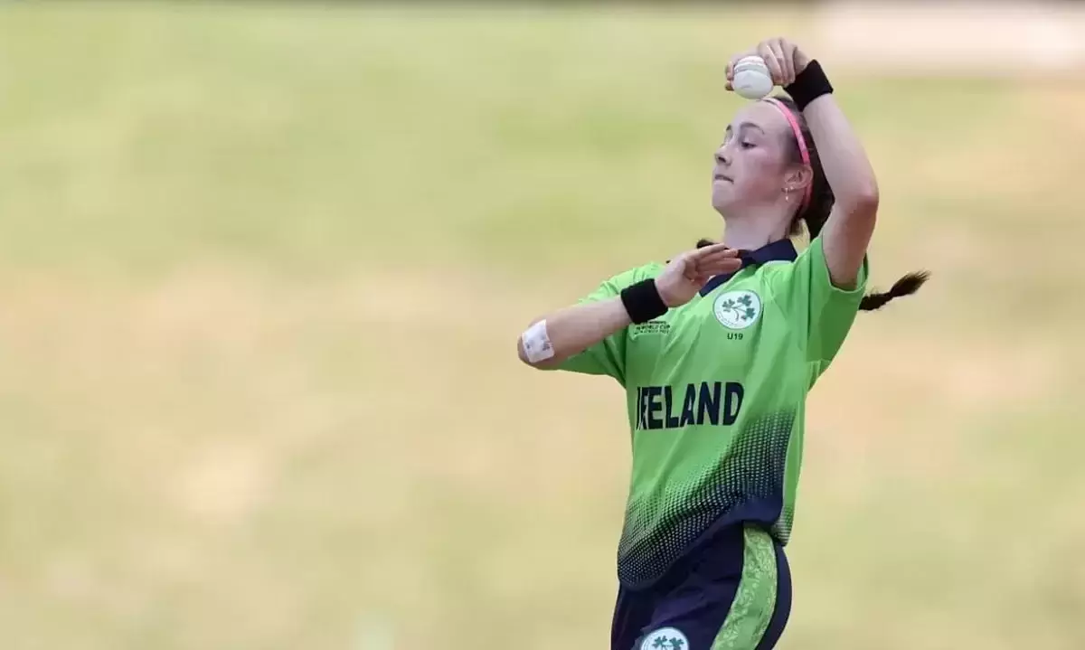 Ireland spinner Aimee Maguire gets flagged for bowling action