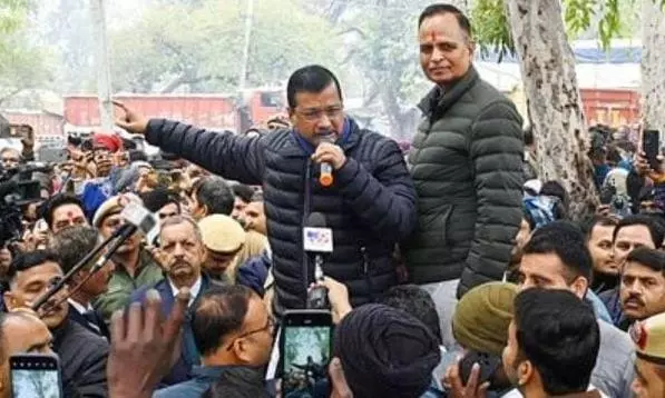 Voting for BJP amounts to suicide’: Kejriwal tells slum dwellers