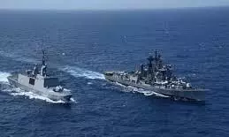 Indian and French Navy