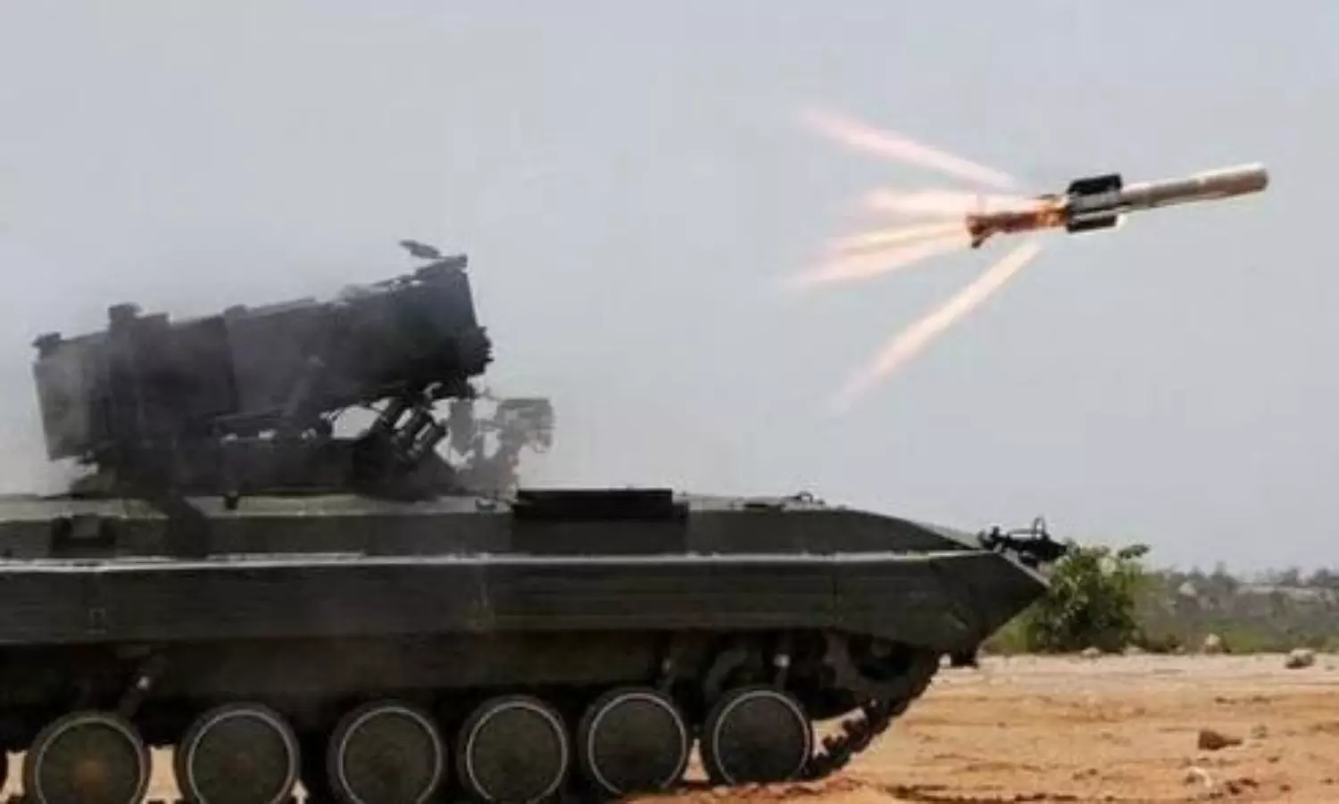 Anti-tank guided missile ‘Nag Mk 2’ trial held in Pokhran successful