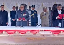 VK Singh sworn in as 25th Mizoram governor