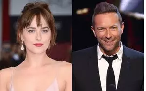 Ahead of Coldplay concert, Chris Martin, Dakota Johnson visit Babulnath Temple