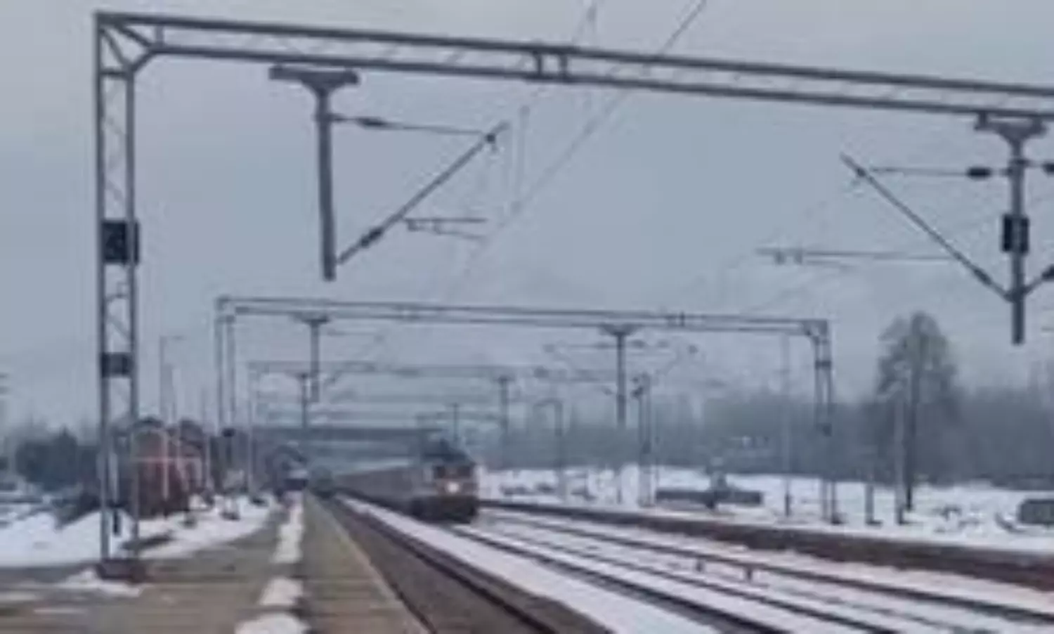 18-coach trial run on Katra-Budgam track completed in J&K