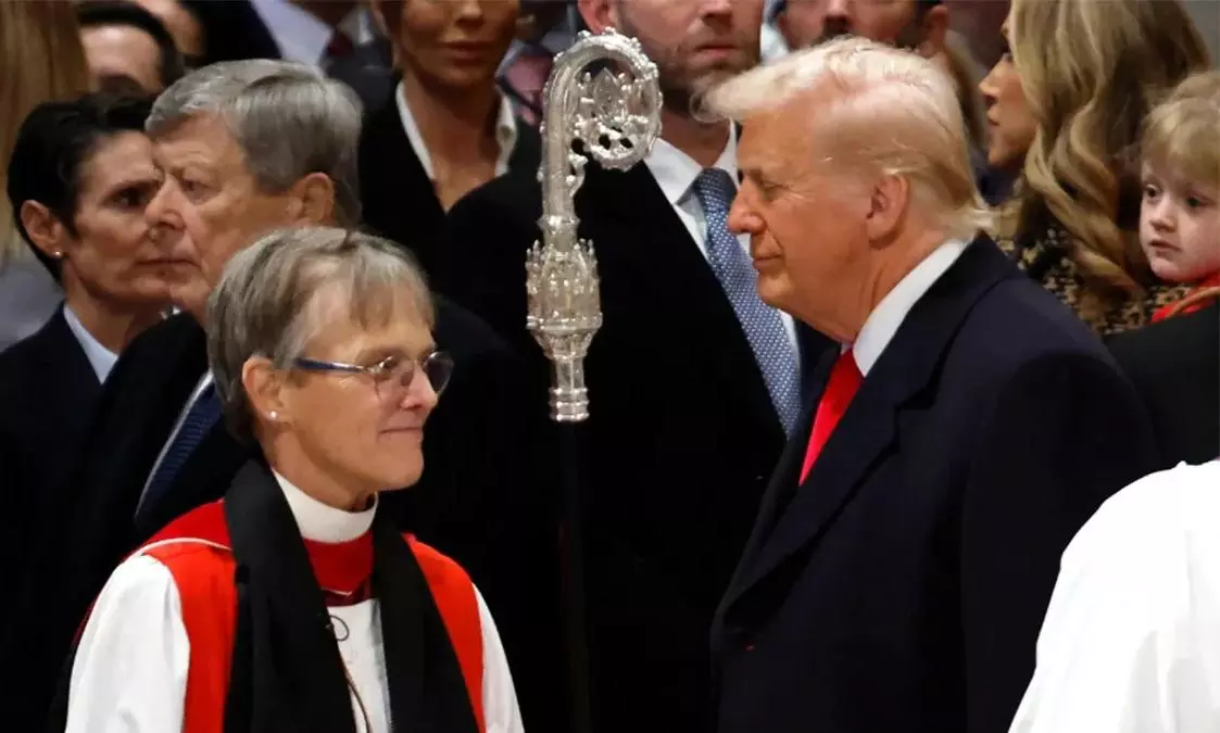 Trump says ‘not too exciting’ about Bishop’s sermon urging mercy to migrants, LGBTQ+