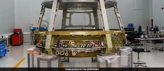 Crew module for first uncrewed mission of Gaganyaan dispatched by ISRO