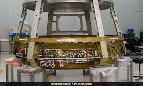 Crew module for first uncrewed mission of Gaganyaan dispatched by ISRO
