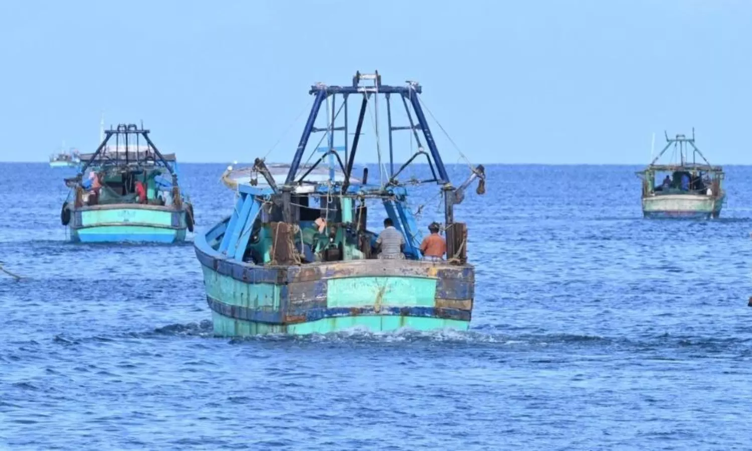 Sri Lankan Navy seizes three boats, arrests 33 Tamil Nadu fishermen