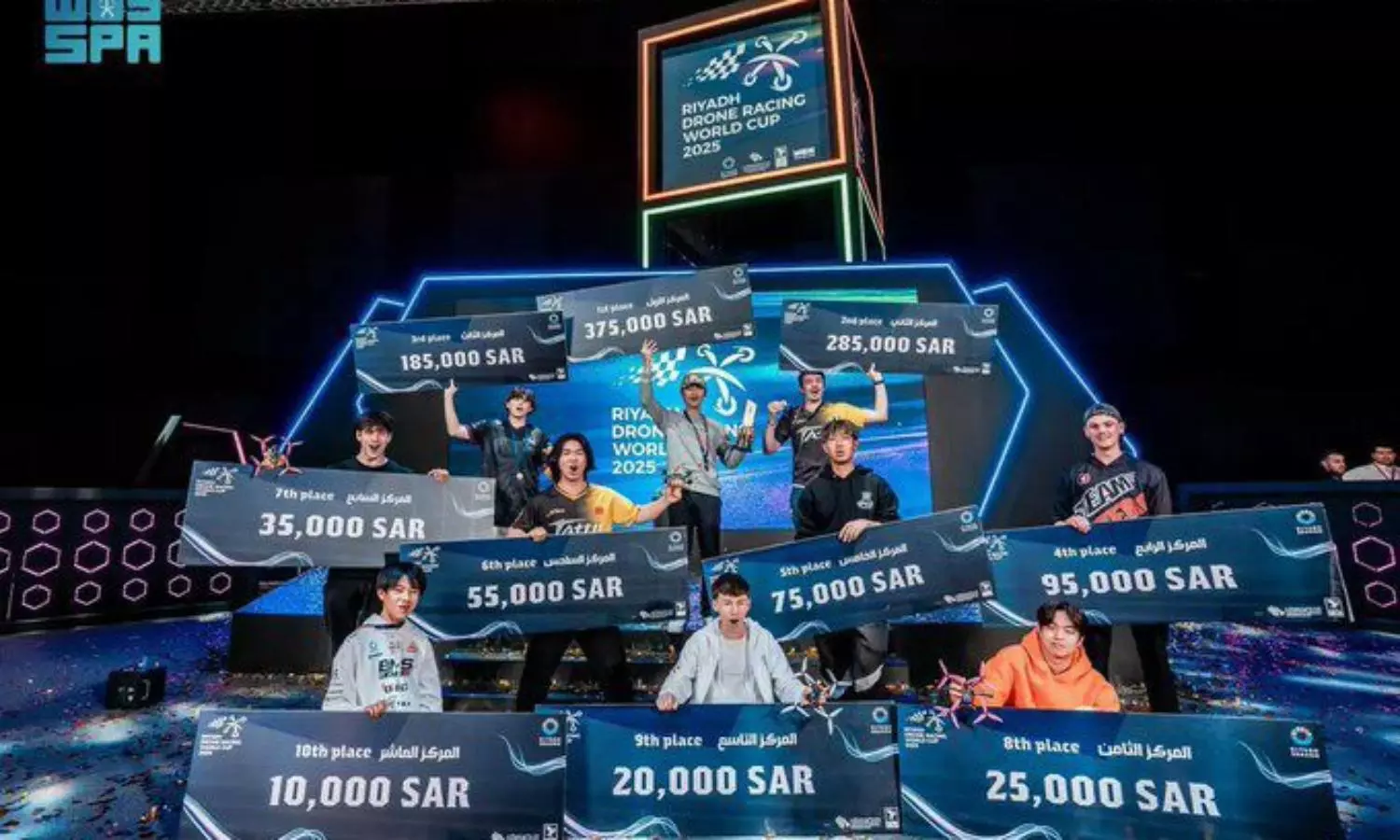 Saudi: Drone Racing World Cup ends with Guinness Record