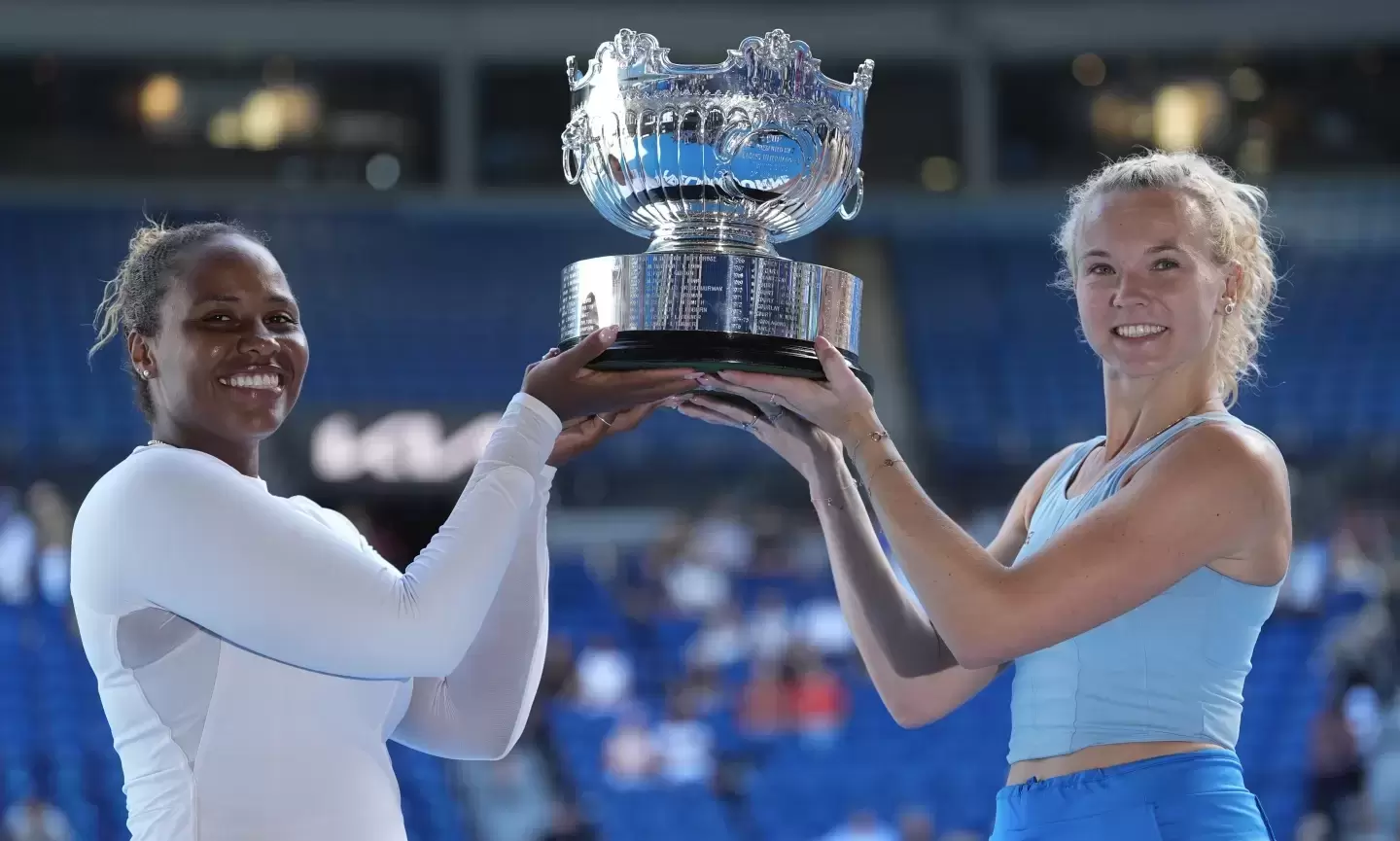 Aus Open: Siniakova-Townsend pair lifts womens doubles title