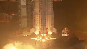 GSLV-F15 with navigation satellite lifts off as ISRO’s 100th mission