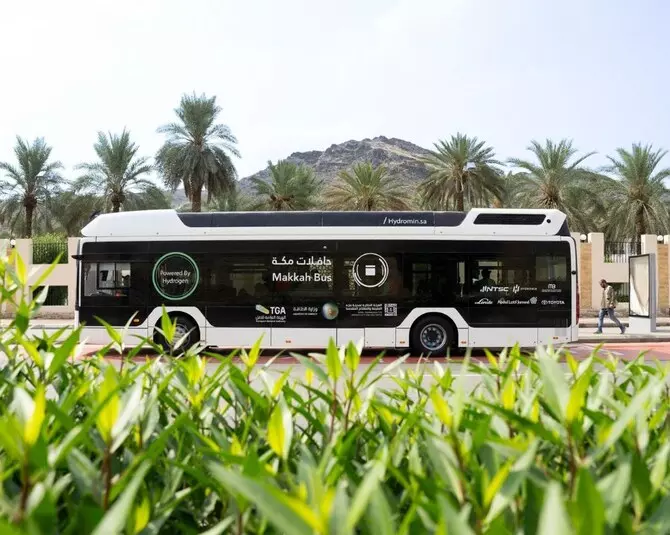 Makkah's Sustainable Future: Hydrogen-Powered Bus Trial Underway