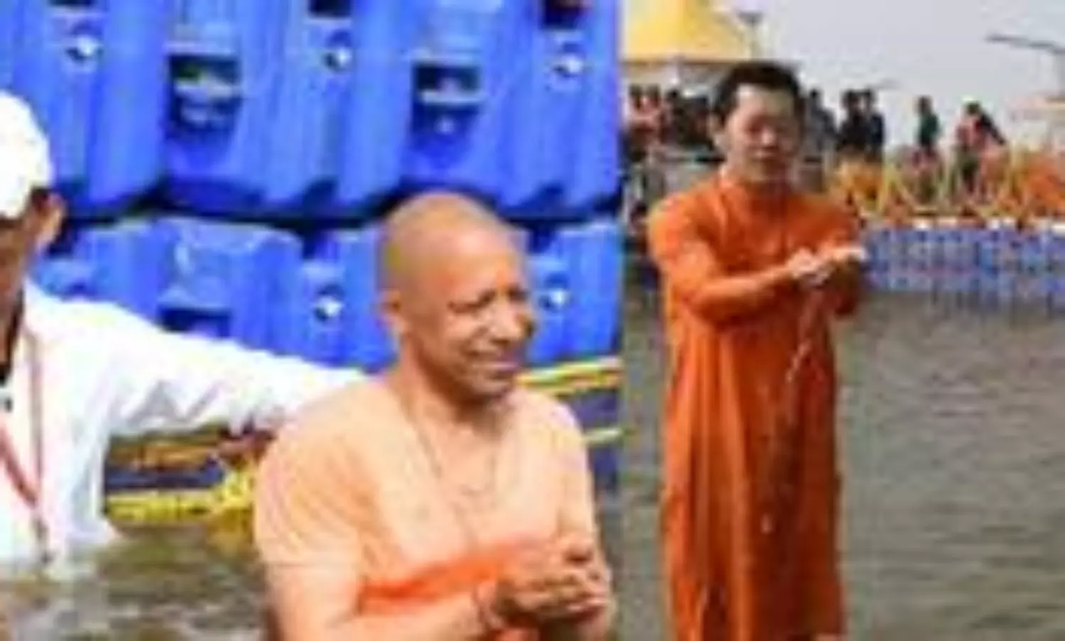 Bhutan King takes holy dip at Sangam with CM Yogi during Maha Kumbh