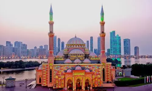 Sharjah Light Festival 2025 returns with light shows across the emirate.